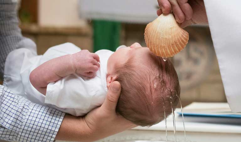Catholic Baptism of baby
